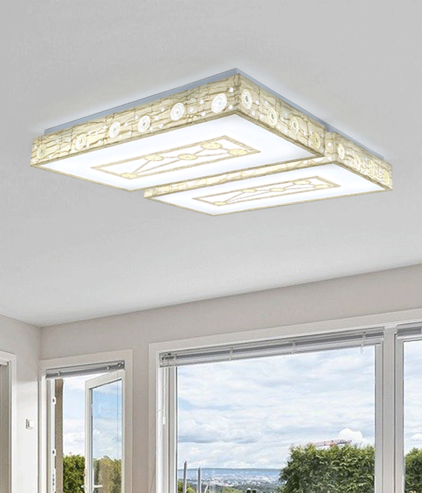 세르피 국산LED거실등 2등60W, 4등120 거실전등