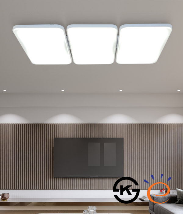 베르제6등 KS고효율 친환경 국산LED거실등 리모콘거실등(150W)