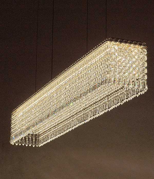 W세토 크리스탈 LED식탁조명 펜던트조명 600, 1200